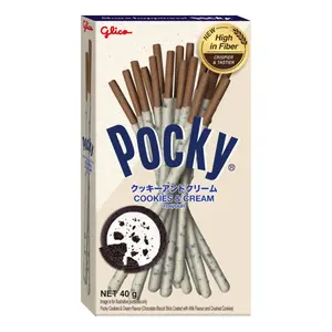 Bánh Que Phủ Cookie & Cream, Pocky, Cookies & Cream (40g) - GLICO